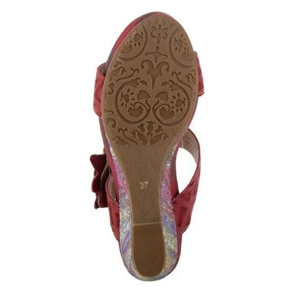 Spring Step L'Artiste Women's Shayla Leather Slide Sandal - Picture 7 of 10